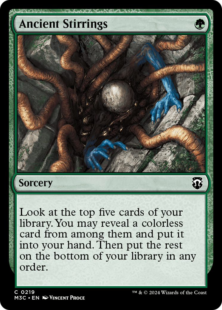 Ancient Stirrings (M3C-219) - Modern Horizons 3 Commander