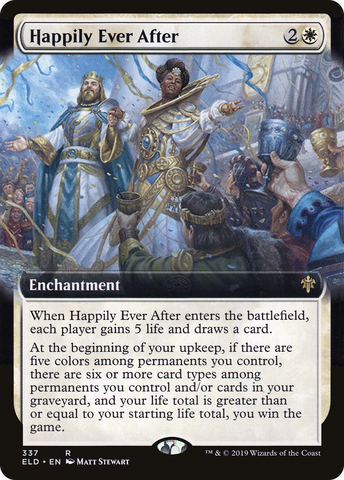 Happily Ever After (ELD-337) - Throne of Eldraine: (Extended Art)