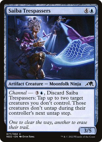 Saiba Trespassers (NEO-077) - Kamigawa: Neon Dynasty
