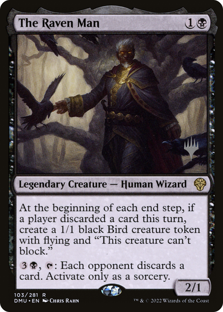 The Raven Man (PPDMU-103P) - Dominaria United Promos Foil