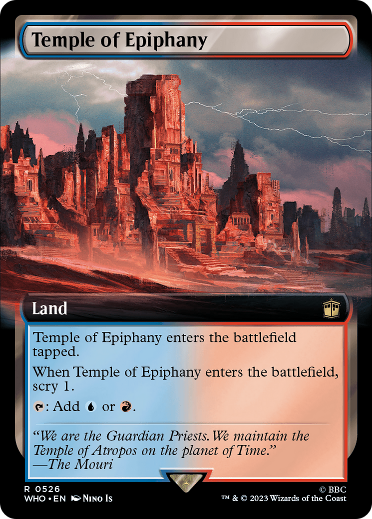Temple of Epiphany (WHO-526) - Doctor Who: (Extended Art)
