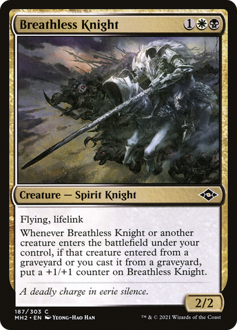 Breathless Knight (MH2-187) - Modern Horizons 2