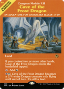 Cave of the Frost Dragon (AFR-350) - Adventures in the Forgotten Realms: (Showcase) Foil