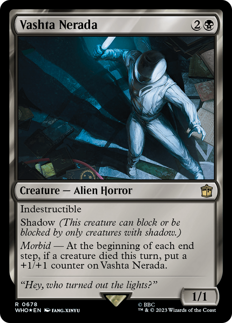 Vashta Nerada (WHO-678) - Doctor Who Foil