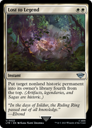 Lost to Legend (LTR-022) - The Lord of the Rings: Tales of Middle-earth Foil