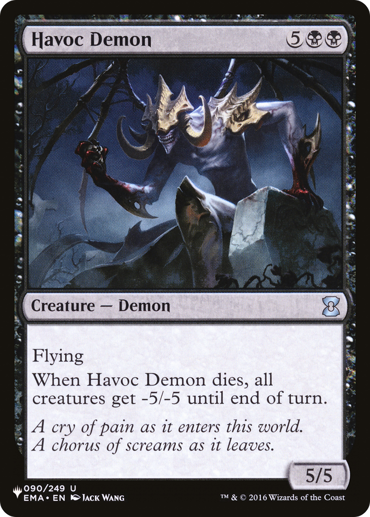 Havoc Demon (LIST-EMA-90) - The List