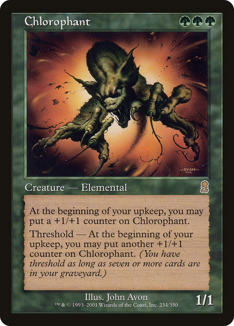 Chlorophant (ODY-234) - Odyssey Foil