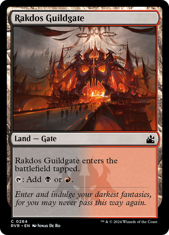 Rakdos Guildgate (RVR-284) - Ravnica Remastered