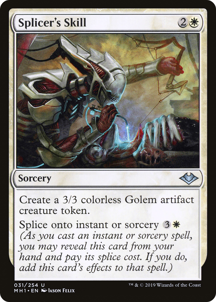 Splicer's Skill (MH1-031) - Modern Horizons Foil