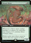 Brood Sliver (SLD-647) - Secret Lair Drop: (Extended Art) Foil