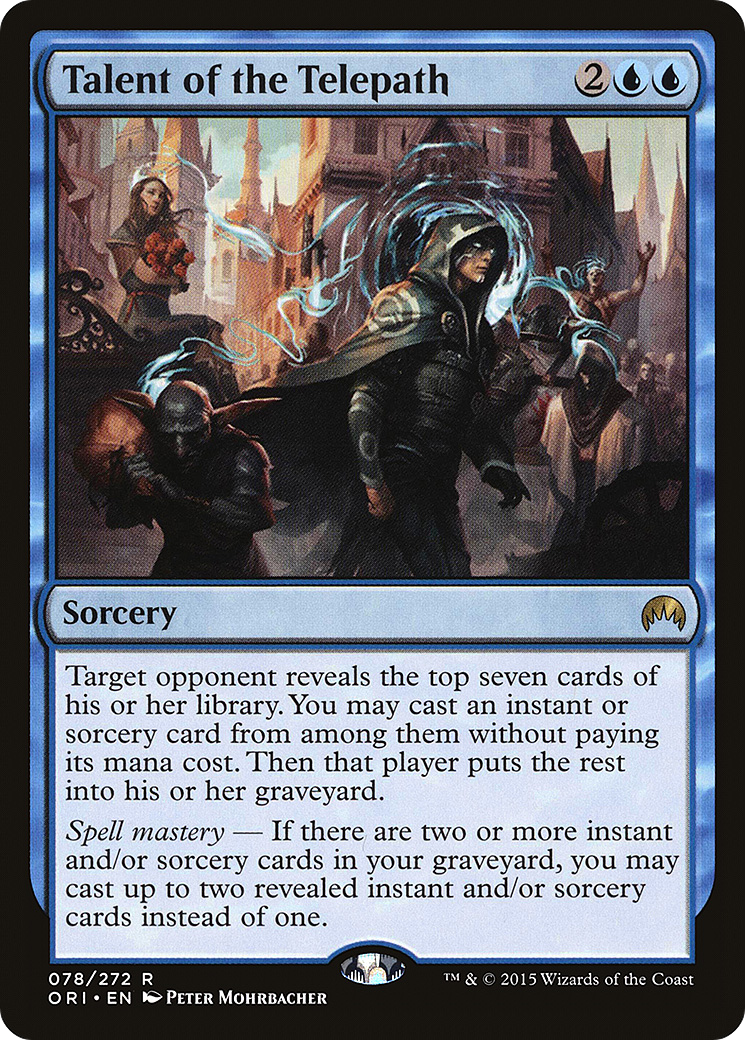 Talent of the Telepath (ORI-078) - Magic Origins