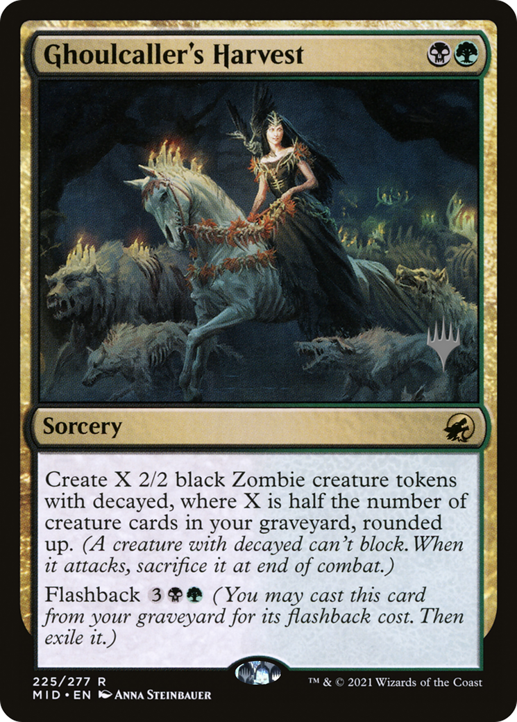 Ghoulcaller's Harvest (PPMID-225) - Innistrad: Midnight Hunt Promos Foil