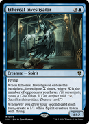 Ethereal Investigator (MKC-105) - Murders at Karlov Manor Commander