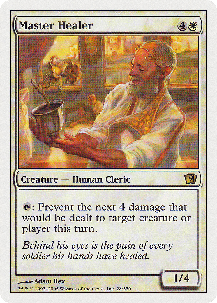 Master Healer (9ED-028) - Ninth Edition