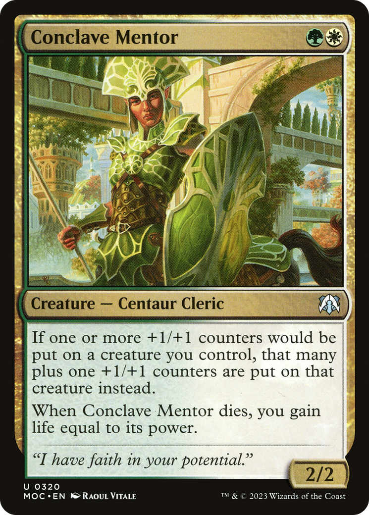 Conclave Mentor (MOC-320) - March of the Machine Commander