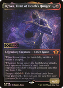 Kroxa, Titan of Death's Hunger (MUL-179Z) - Multiverse Legends: (Showcase) Foil