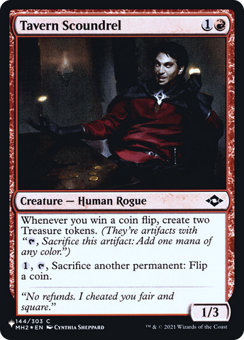 Tavern Scoundrel (LIST-MH2-144) - The List Foil