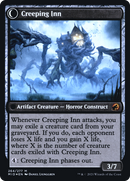 Hostile Hostel // Creeping Inn (PRE-264) - Innistrad: Midnight Hunt Promos: (Double Faced Transform) Foil