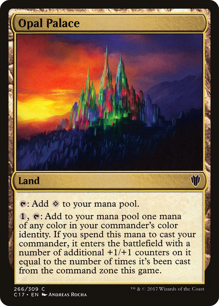 Opal Palace (C17-266) - Commander 2017