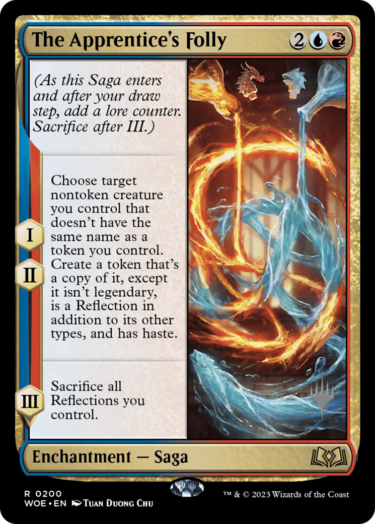 The Apprentice's Folly (PPWOE-200P) - Wilds of Eldraine Promos