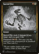 Sacred Fire (DBL-239) - Innistrad: Double Feature Foil