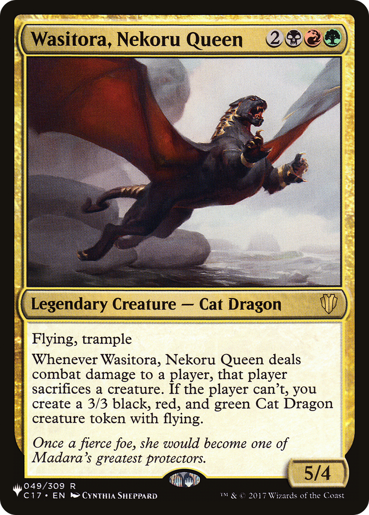 Wasitora, Nekoru Queen (LIST-C17-49) - The List