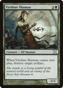 Viridian Shaman (10E-308) - Tenth Edition Foil