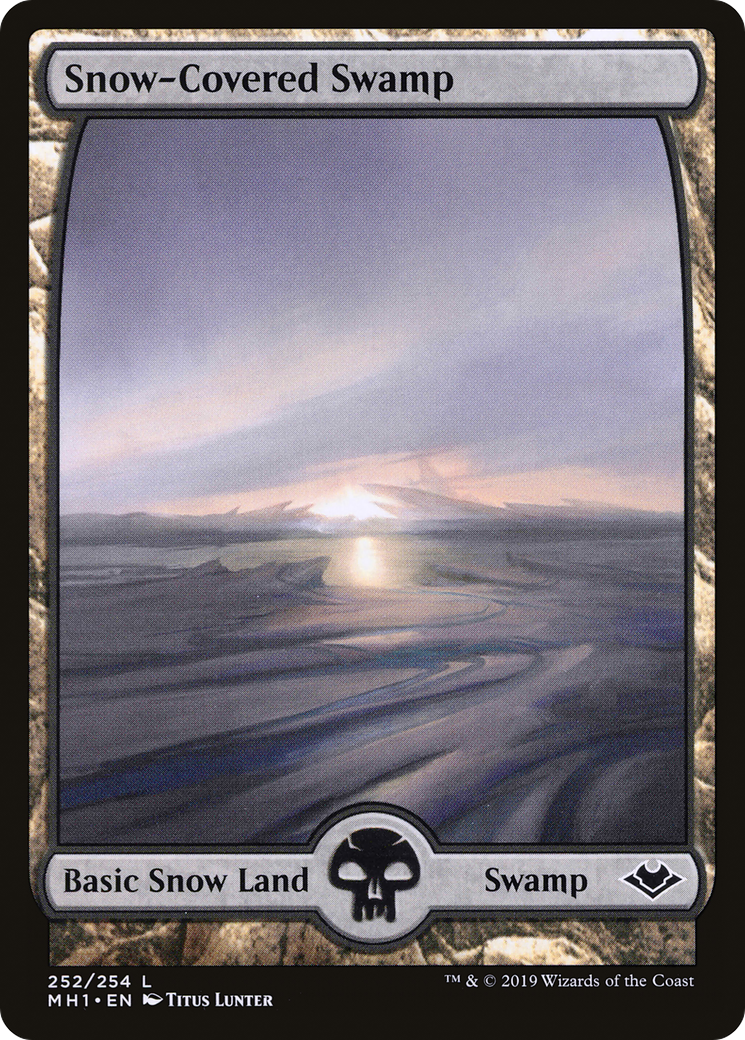 Snow-Covered Swamp (MH1-252) - Modern Horizons