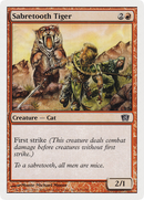 Sabretooth Tiger (8ED-217) - Eighth Edition
