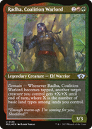 Radha, Coalition Warlord (MUL-120) - Multiverse Legends Etched Foil
