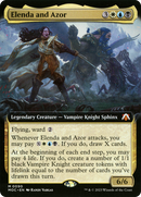 Elenda and Azor (MOC-090) - March of the Machine Commander: (Extended Art) Foil