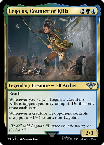 Legolas, Counter of Kills (LTR-212) - The Lord of the Rings: Tales of Middle-earth