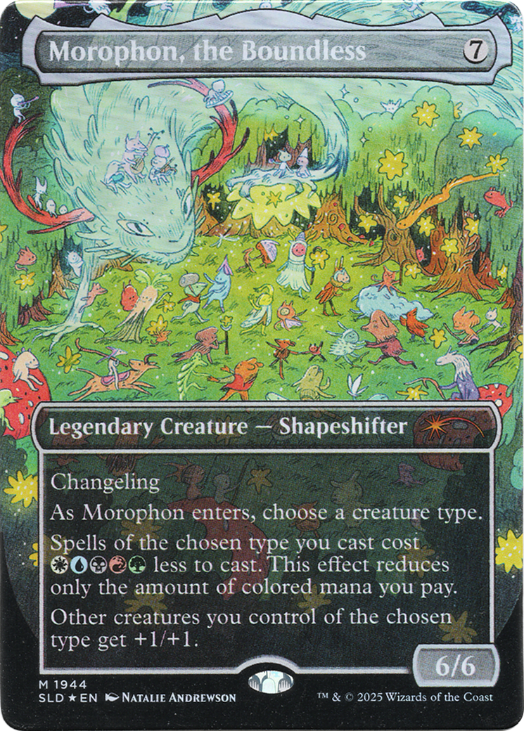 Morophon, the Boundless (SLD-1896) - Secret Lair Drop (Borderless) Foil