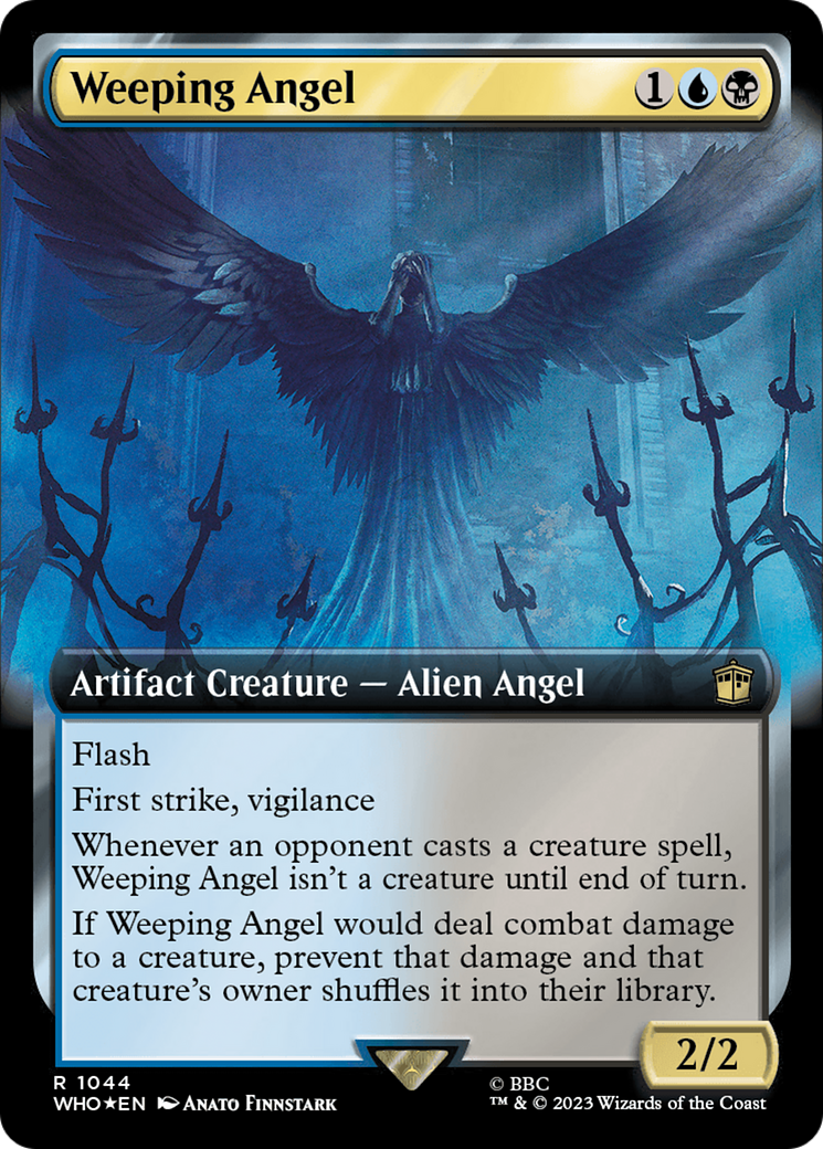 Weeping Angel (WHO-1044) - Doctor Who: (Extended Art) Foil