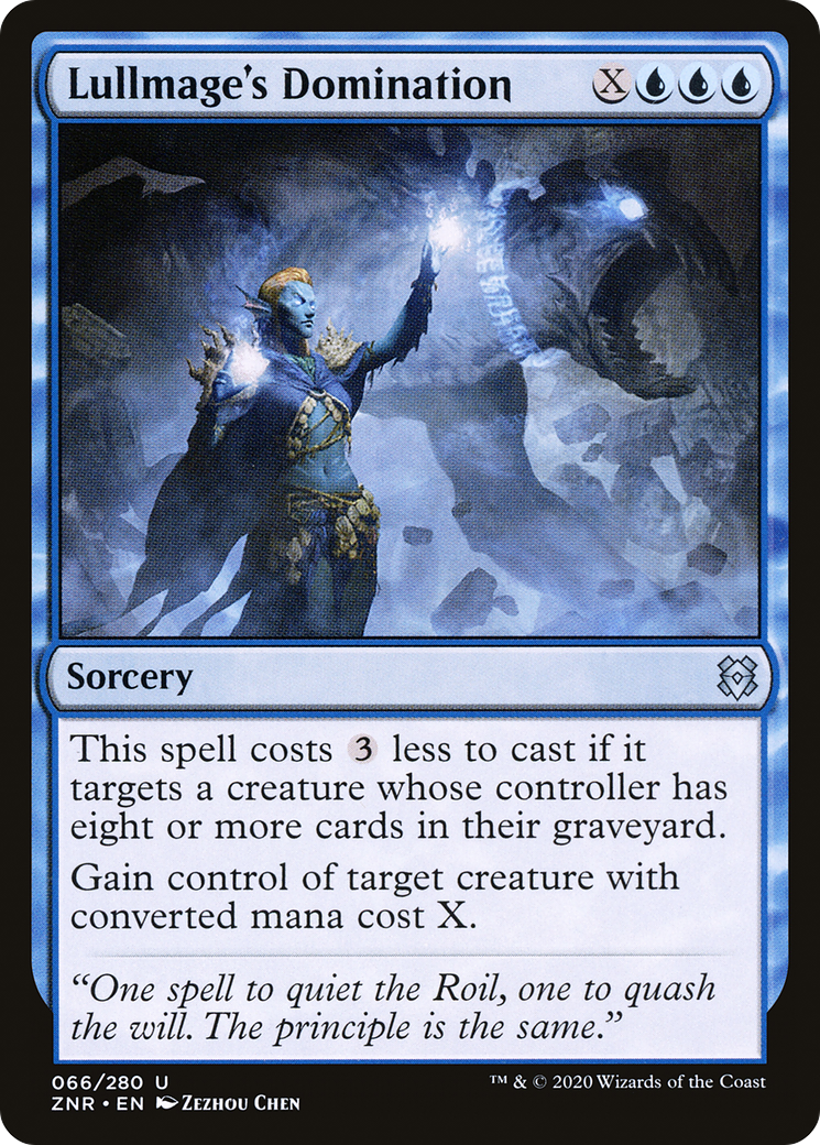 Lullmage's Domination (ZNR-066) - Zendikar Rising