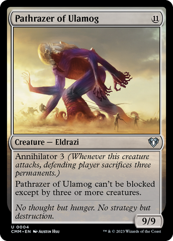Pathrazer of Ulamog (CMM-004) - Commander Masters Foil