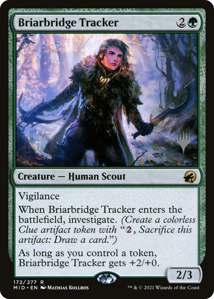Briarbridge Tracker (PPMID-172P) - Innistrad: Midnight Hunt Promos Foil