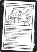 Liliana's Other Contract (double-faced) (MB2PC-) - Mystery Booster 2