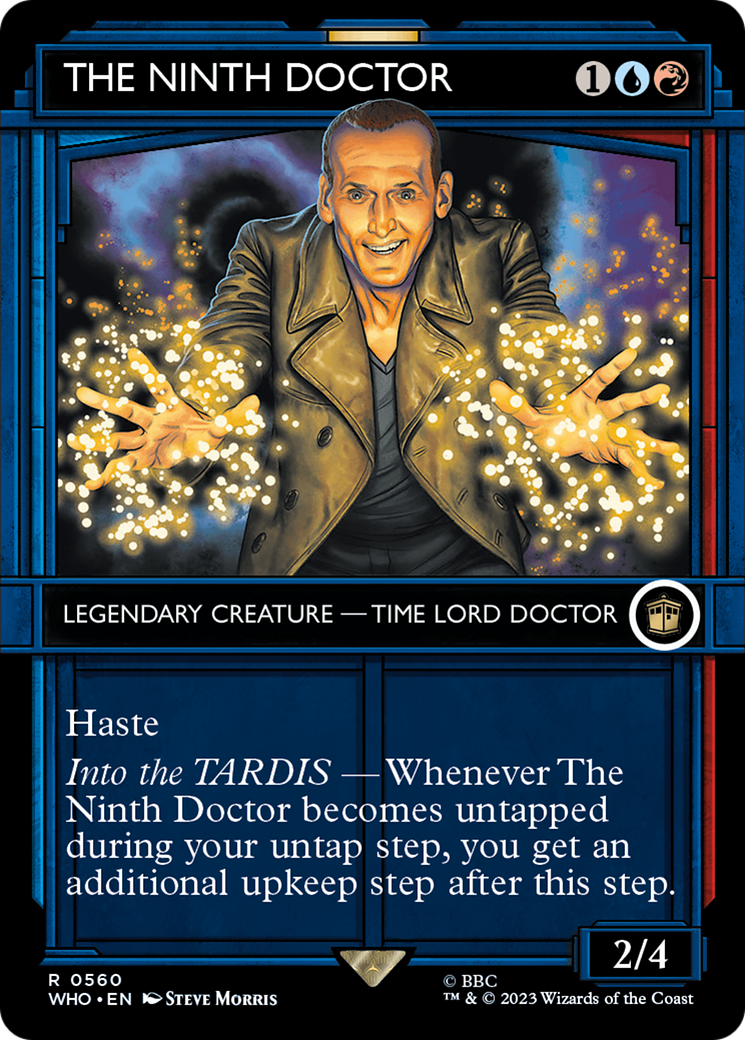 The Ninth Doctor (WHO-560) - Doctor Who: (Showcase) (Borderless) Foil