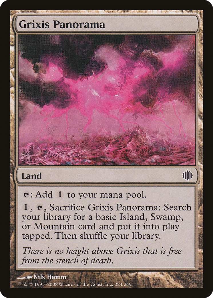 Grixis Panorama (ALA-224) - Shards of Alara Foil