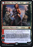 Arlinn, the Pack's Hope // Arlinn, the Moon's Fury (PRE-211S) - Innistrad: Midnight Hunt Promos: (Double Faced Transform) Foil