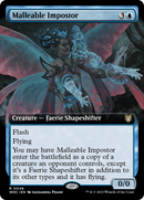 Malleable Impostor (WOC-046) - Wilds of Eldraine Commander: (Extended Art)
