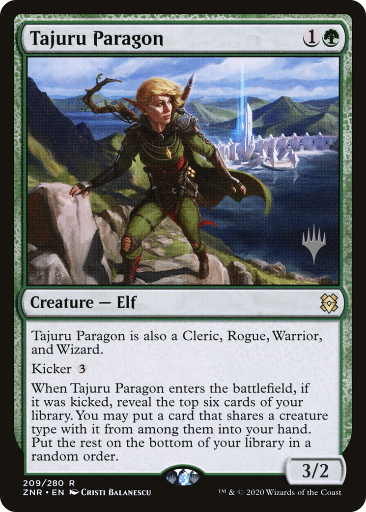 Tajuru Paragon (PPZNR-209) - Zendikar Rising Promos Foil