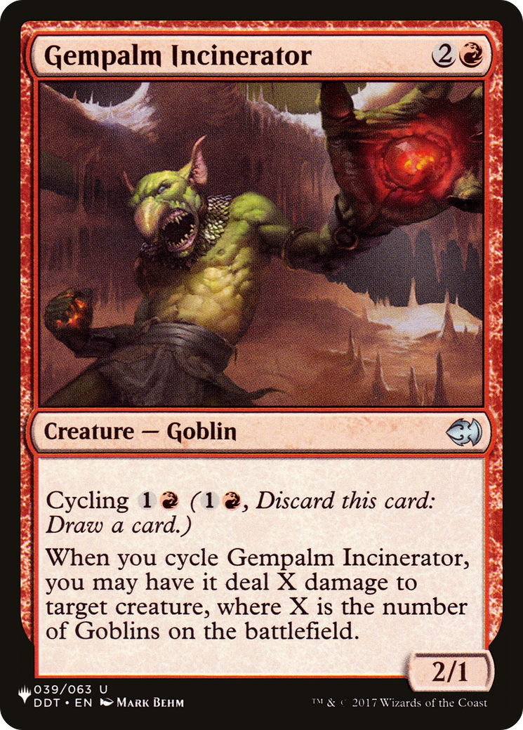 Gempalm Incinerator (LIST-DDT-39) - The List
