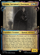 Gríma, Saruman's Footman (LTC-464) - Tales of Middle-earth Commander: (Showcase) Foil