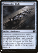 Trepanation Blade (LIST-IMA-231) - The List