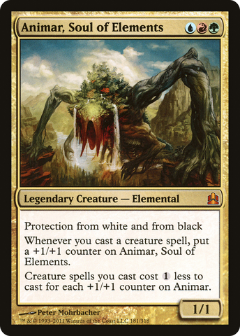 Animar, Soul of Elements (CMD-181) - Commander 2011