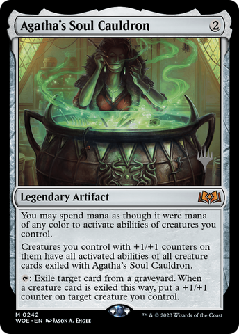 Agatha's Soul Cauldron (PPWOE-242) - Wilds of Eldraine Promos