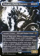 Malcator, Purity Overseer (ONE-320) - Phyrexia: All Will Be One: (Showcase) (Borderless) Foil