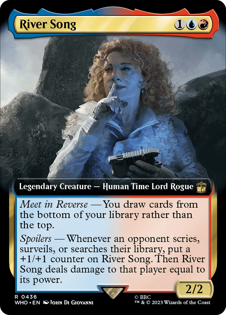 River Song (WHO-436) - Doctor Who: (Extended Art)